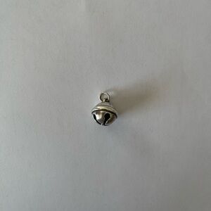 James Avery Jingle Bell Silver Charm Pendant